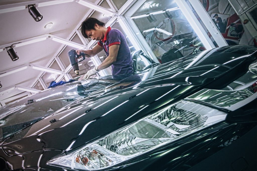 dán phim xe điện
