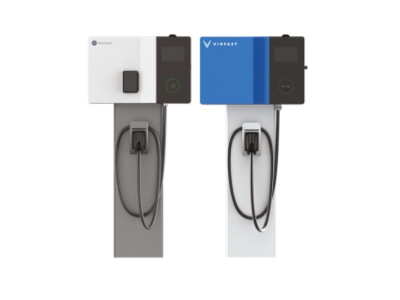 2 trụ sạc DC 20kW Link: Giải pháp sạc nhanh ô tô điện với nguồn điện 3 pha
