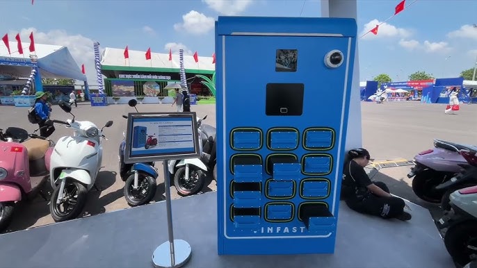 trạm đổi pin thuận tiện
