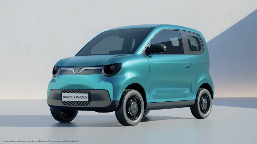 xe điện Minio Green